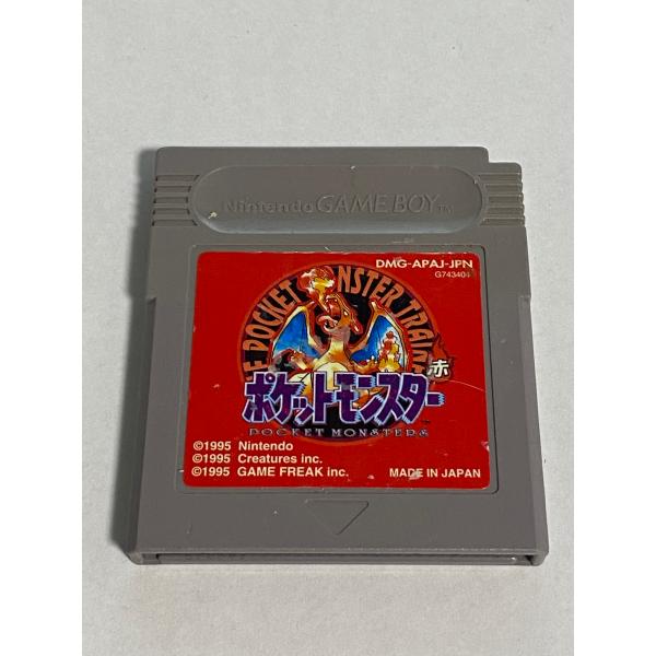 任天堂（Nintendo） ゲームボーイ ソフト ポケットモンスター 赤