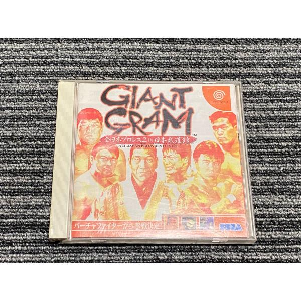 ドリームキャスト ソフト ジャイアントグラム 全日本プロレス2 ドリームキャスト ソフト ジャイアントグラム 全日本プロレス2