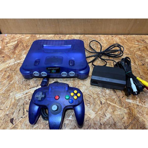 トイザらス - (本体)トイザラス限定 NINTENDO64(ニンテンドウ64/ニンテンドー64) ミッドナイトブルー(NUS-001) 任天堂 Nintendo (ニンテンドー) Nintendo64 ミッドナイトブルー