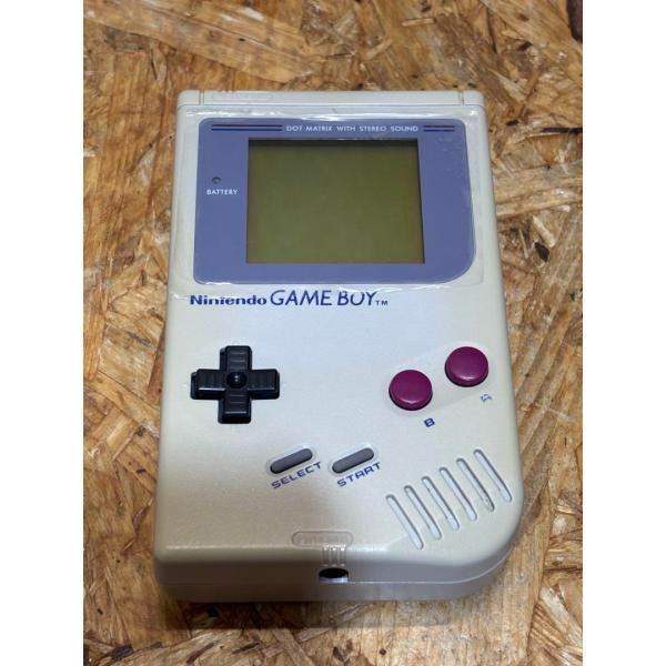 初代 ゲームボーイ GAME BOY 本体 分解清掃済 任天堂 初代 ゲームボーイ ガラスパネル 分解清掃済み 動作品