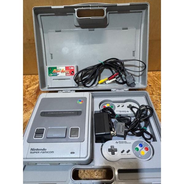 スーパーファミコンソフト　スーパーファミコン本体 任天堂（Nintendo） スーパーファミコン 本体 SFC ソフト ケース付き