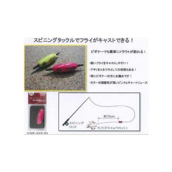 バンフック ヴァンキャスター ２ｇ Ca フライ用飛ばしウキ スピニングロッドでフライも バンキャスター T H S ルアー専門店マイキスyahoo 店 通販 Yahoo ショッピング