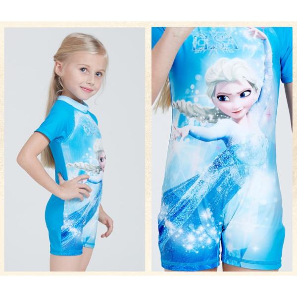 Disney ディズニー プリンセス エルサ ソフィア キッズ用水着 オールインワン ラッシュガード 半袖 水着 サイズ110 1 130 子供 女の子向け Buyee 日本代购平台 产品购物网站大全 Buyee一站式代购 Bot Online