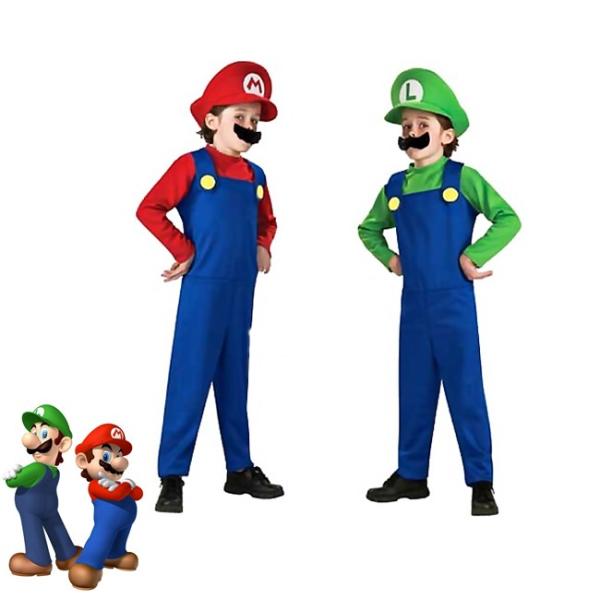 マリオ ルイージ風衣装セット 子供 マリオ ルイージ コスプレ 衣装 仮装 コスチューム なりきりセット スーパーマリオブラザーズ Buyee Buyee Japanese Proxy Service Buy From Japan Bot Online