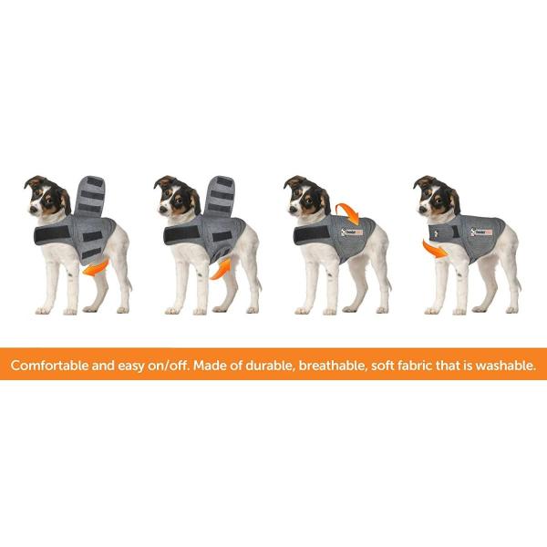 サンダーシャツクラシックグレーグレーしつけ用品犬用品xl サイズ 妙美ヤフー店