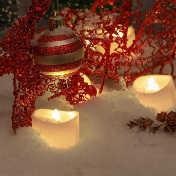 Kohree Led キャンドルライト 無香料 揺らぐ炎 ティーライトゆらゆら揺れる 装飾用 本物にそっくり 暖白 24個セット Prayatnonline Org