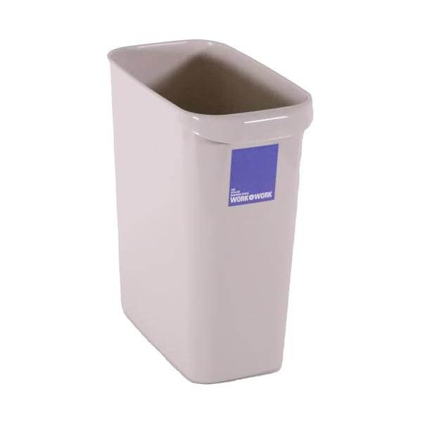 【商品概要】幅17.2x奥行30.4x高さ35 cm本体/再生PP容量 13Lライトグレー原産国:日本グリーン購入適合品【商品説明】【商品詳細】ブランド：リス商品種別：フタなしゴミ箱商品名：リス ゴミ箱 くず入れ 角型 グレー 12L W&...