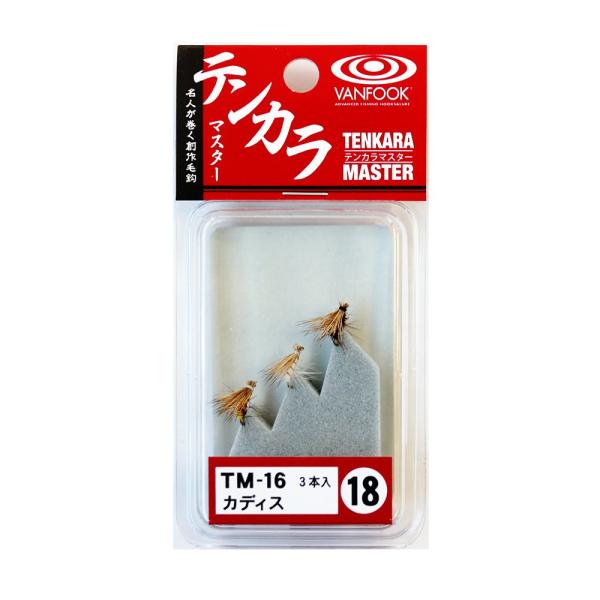 【商品概要】入数:1パック3コ入サイズ:#18【商品説明】【商品詳細】ブランド：VANFOOK(ヴァンフック)商品種別：スポーツ＆アウトドア商品名：VANFOOK(ヴァンフック) テンカラマスター TM-16 カディス #18製造元：VAN...