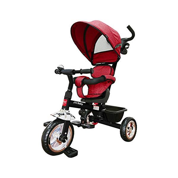 【商品概要】成長に合わせてカスタマイズできる１台３役の三輪車です。ペダルを漕げない時期から、自転車に乗る前まで長く使えます。サイズ：幅51×奥行95×高さ106cm（フル装備時）、重量：8kg（フル装備時）、対象年齢：生後９ヶ月〜４歳頃まで...