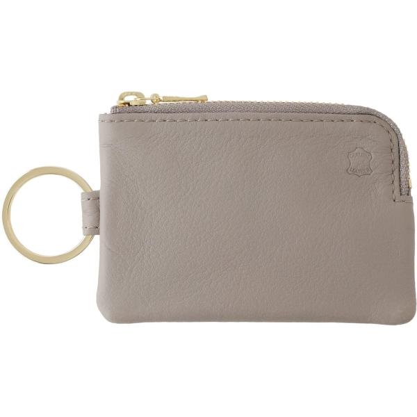 【商品概要】【素材】革:牛革 裏地:シャンタン(レーヨン) 金具:亜鉛合金【サイズ・重さ】サイズ:78×140×18mm 重さ :36g【機能】背面ポケット×1 内ポケット×1 キーリング×1 脱着式キーチェーン(内側)×1【個装】OPP袋...