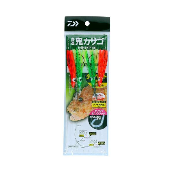 【商品概要】ハリ(号)：17幹糸(号)：7全長(m)：1.8入数：2本針2組入り【商品説明】【商品詳細】ブランド：ダイワ(DAIWA)商品種別：スポーツ＆アウトドア商品名：ダイワ 快適鬼カサゴＫＰＳＳタコ１７−７−１．８製造元：ダイワ(DA...