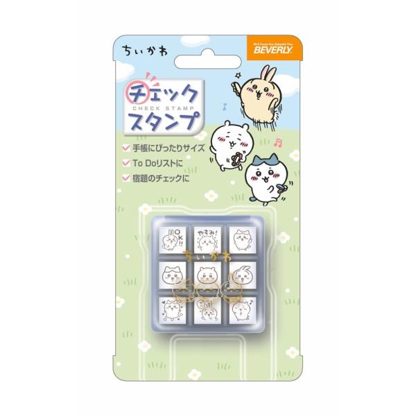 【商品概要】ちいかわのキャラクターが描かれた可愛いミニスタンプのセット。ロゴつきのアクリルケース入り。手帳にぴったりサイズ。ToDoリストに。宿題にチェックに。「OK」「やすみ!」のコメントつきもあります。【スタンプサイズ】W10×H23×...