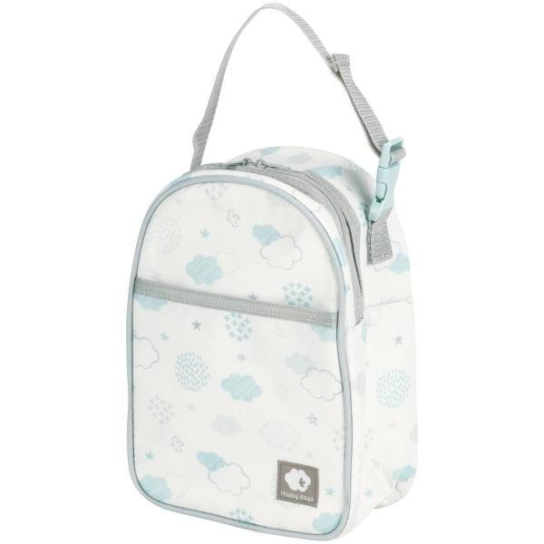 【商品概要】サイズ:220×145×マチ90mm素材・材質:本体＝ポリエステル、裏地＝アルミ蒸着フィルム、ベルト・止具＝ポリプロピレンミルク作りに必要な哺乳瓶と粉ミルクケースを一緒に入れることができる便利なポーチ生産国:中国【商品説明】【商...