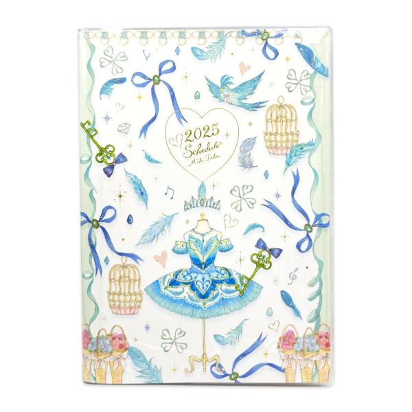 【商品概要】【サイズ】W128×D6×H184mm【仕様】紙/表紙に透明ビニールケース仕様 月間 月曜始まり 六曜月相表記 表紙金箔加工【その他】B6サイズですのでマンスリーページのマス目も大きく書き込みやすくなっています。体調管理にも使え...