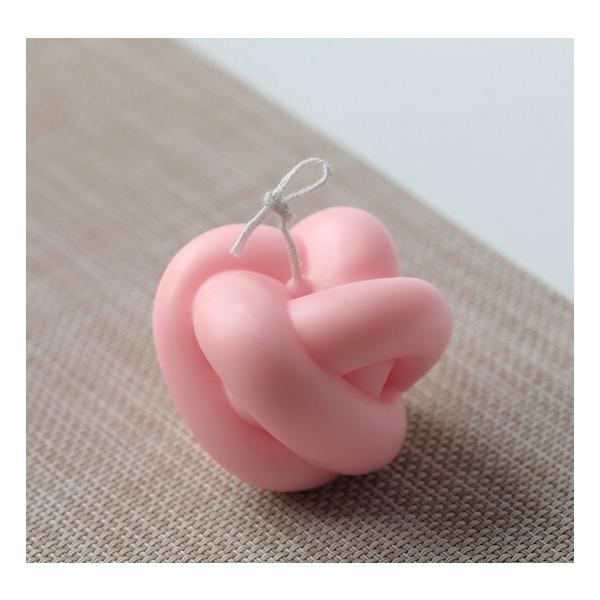 キャンドル モールド ノット ロープ ねじり 捻り ストライプ 韓国キャンドル ソイキャンドル アロマキャンドル シリコンモールド アロマストーン レジン インアリウム クリアリウム エポキシ樹脂 石膏