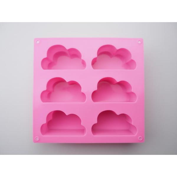 キャンドル モールド 雲 くも 空 シリコンモールド アロマワックスサシェ サシェ クレイケーキ アクセサリー チャーム キャンドル アロマストーン レジン インアリウム クリアリウム エポキシ樹脂 石膏