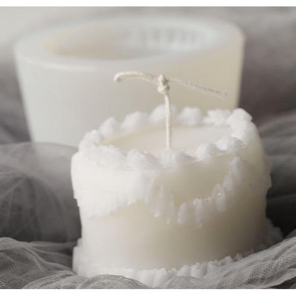 キャンドル ケーキ ショートケーキ デザート 生クリーム 韓国キャンドル ソイキャンドル シリコンモールド クレイケーキ アロマストーン レジン インアリウム クリアリウム エポキシ樹脂 石膏