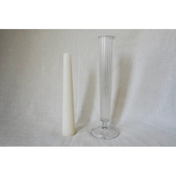 キャンドル モールド テーパーキャンドル 韓国キャンドル ソイキャンドル ポリ製 モールド