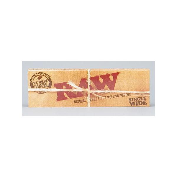 RAW ロウ 手巻きタバコ用 巻紙 シングルワイドサイズ 手巻きタバコ 70mm 50枚入