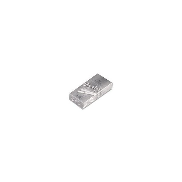 【Smoking】スモーキング Pre Cut Filter Tip 手巻きタバコ用 シルバー 無香料 120本 プレカット エクストラスリム フィルター/手巻きタバコ