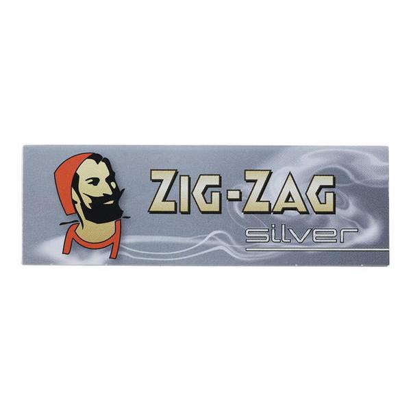 ZIG-ZAG ジグザグ 手巻きタバコ ペーパー シルバー シングル 手巻きタバコ用 巻紙 69mm 50枚入 zigzag