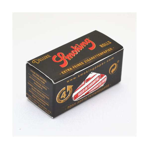 Smoking スモーキング DELUXE デラックス 手巻きタバコ用 巻紙ロール44mm×4m 手巻きタバコ Rolls