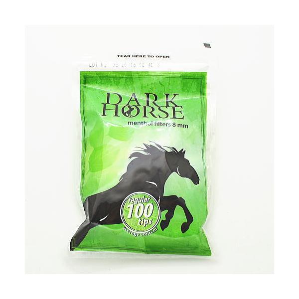 【DARK HORSE】ダークホース 手巻きタバコ メンソール レギュラーフィルター 手巻きタバコ用 100本