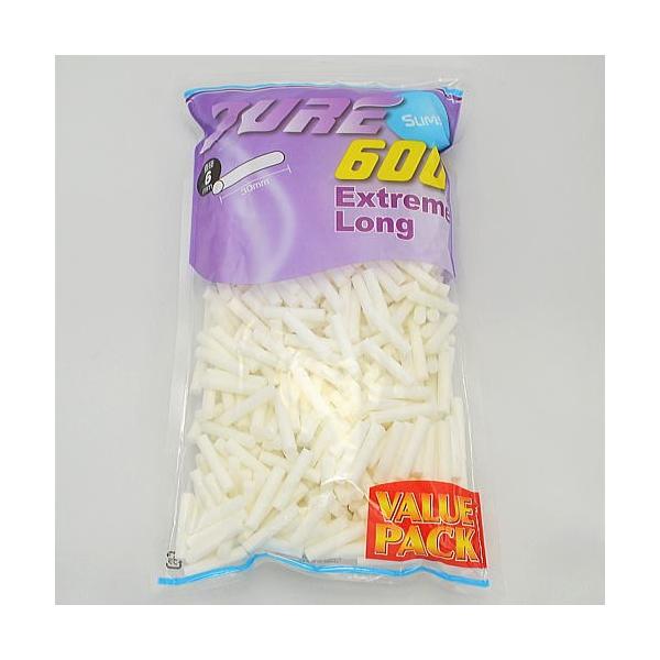 メール便送料無料【PURE VP】 徳用　ピュア スリム・エクストリームロング・フィルター 　手巻きタバコ用　600個入　直径6mm　長さ30mm　バリューパック