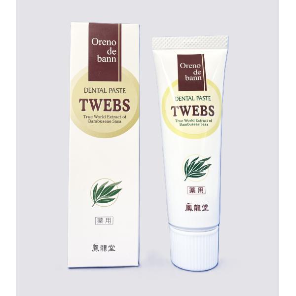オレノデ バン デンタルペースト(薬用) TWEBS 40g 熊笹エキスの歯磨き