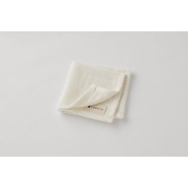 竹布 TAKEFU 新タオルハンカチ （ナチュラル 約25×25cm ）
