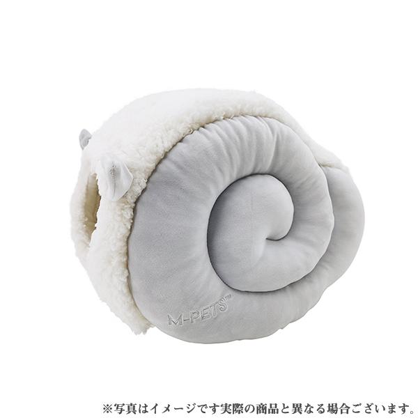 -PETS エムペッツ Dolly ドリィ ひつじ ヒツジ ECOベッド ドーム型ベッド ボア クッション ベッド 手洗い可 もこもこ 暖かい 猫用
