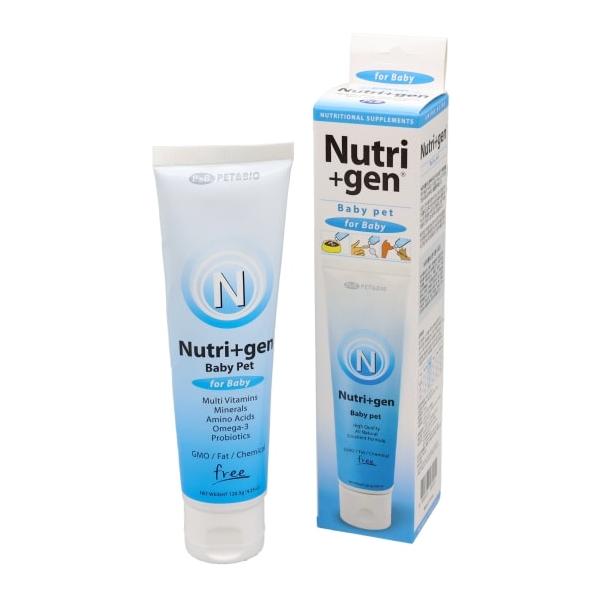 他サイト： ニュートリプラスジェン Nutri＋gen Basic 120g　(ベーシック) 総合栄養補助 サプリメント 犬猫用の商品画像