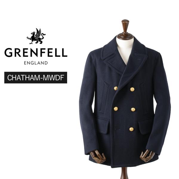 GRENFELLグレフェル コットン ショート ピーコート 40 英国製 GRENFELL（グレンフェル） 【40%OFF/定価141,900円】グレンフェル 新品