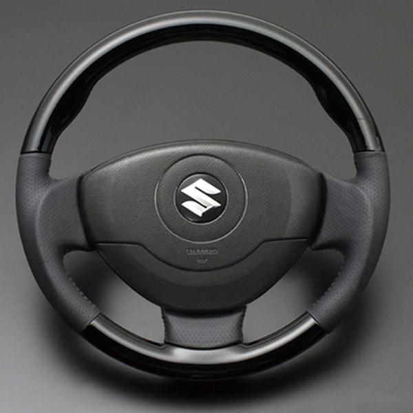 ワゴンR ステアリング MH21S/MH22S H15.9-H20.8 ピアノブラックx