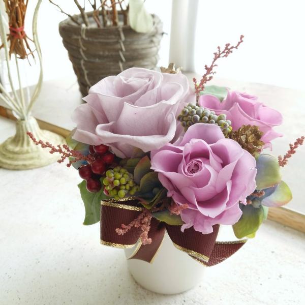 ライラックパープル3 ミニフラワーアレンジメント メッセージギフト誕生日記念日母の日父の日敬老バレンタイン発表会 Buyee Buyee Japanese Proxy Service Buy From Japan Bot Online