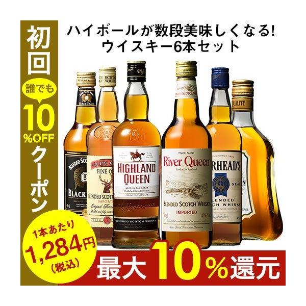 ウイスキーセット 独占輸入スコッチウイスキー6本セット 第10弾 各700ｍｌ ウィスキー whisky 送料無料 【この商品は常温便のみでの販売となります】 爆買