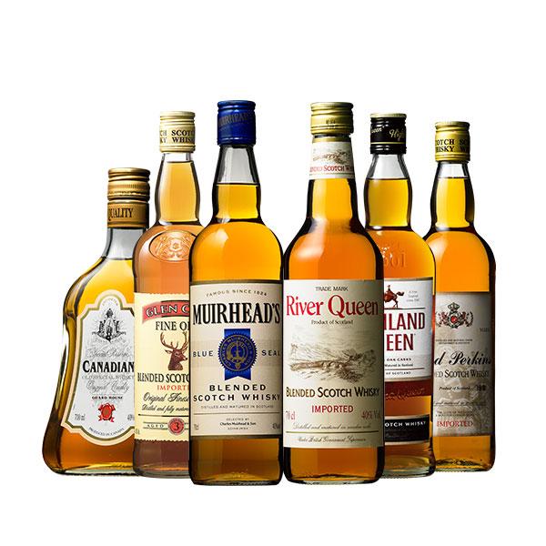 ウイスキーセット 独占輸入スコッチウイスキー6本セット 第15弾 各700ｍｌ ウィスキー whisky 送料無料 【この商品は常温便のみでの販売となります】 爆買
