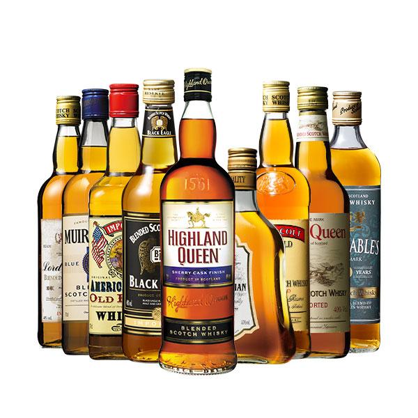 ウイスキーセット 金賞シェリーカスク熟成入り!独占輸入ウイスキー9本セット 第3弾 各700ｍｌ ウィスキー whisky 送料無料 爆買