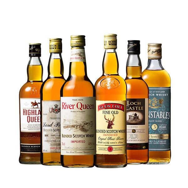 ウイスキーセット スコッチウイスキー6本セット 第20弾 ウィスキー whisky 送料無料 【この商品は常温便のみでの販売となります】 爆買