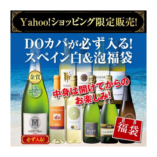 ワイン ワインセット 「Yahooショッピング限定!」 DOカバが必ず入る!スペイン白ワイン＆スパークリングワイン10本福袋 スペイン 福袋 夏 飲み頃 送料無料