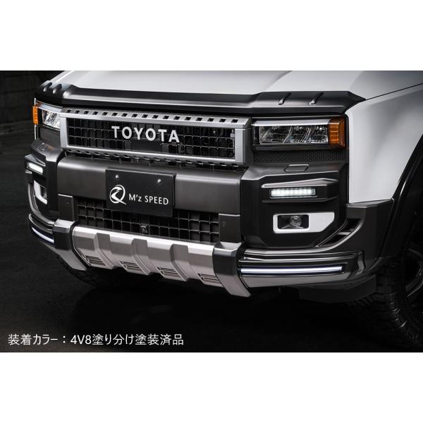 ダイハツ車用フロントバンパー ガードブラックLEDライト付き ダイハツ