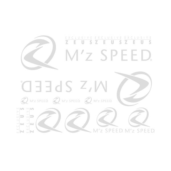 M'z SPEED ステッカーシート M'z SPEED EXCLUSIVE ZEUS デカール