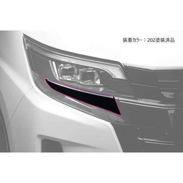 M'z SPEED 【未塗装品】[80系 ノア 後期]グレースライン アイライン