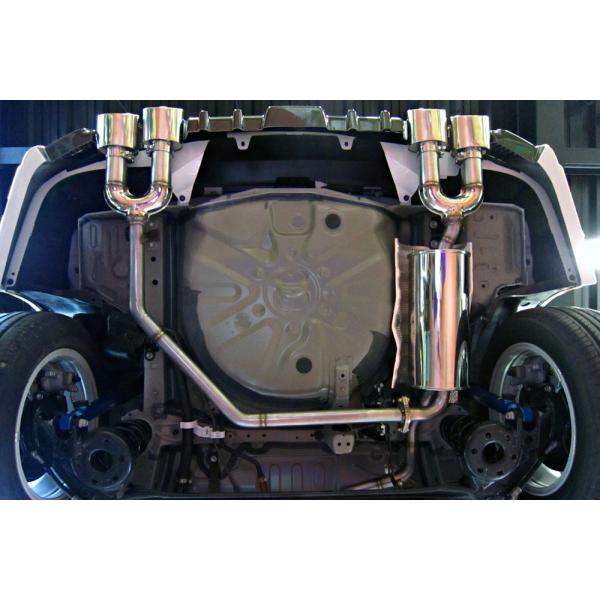期間限定値下げ　プリウスα マフラー　m'z SPEED zvw41 zvw40 M'z SPEED 【マフラー】[40系 プリウスα 後期]グラマラスライン