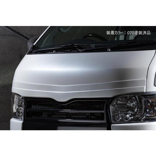 M'z SPEED 【未塗装品】[200系 ハイエースバン]グレースライン フード