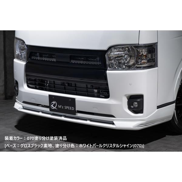 ハイエース加工済み純正バンパー＋キッズレーシング製ハーフエアロ ハイエース用 エアロ ハーフエアロキット クラフテック