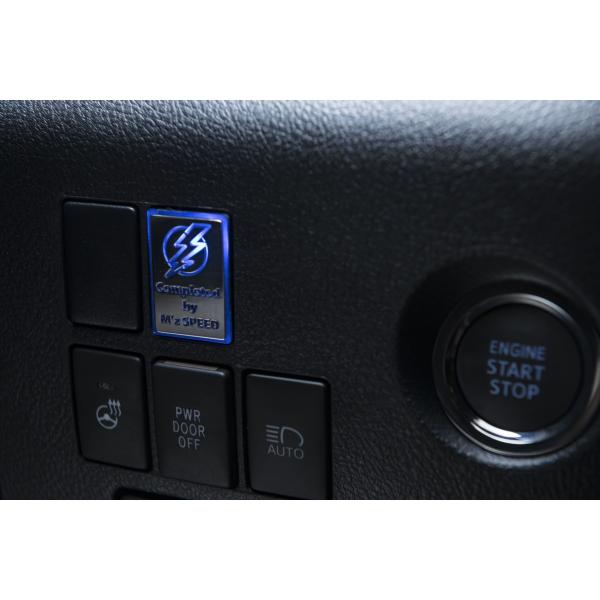 M'z SPEED ステンレスインジケーター 【長方形タイプ】トヨタ車用 汎用