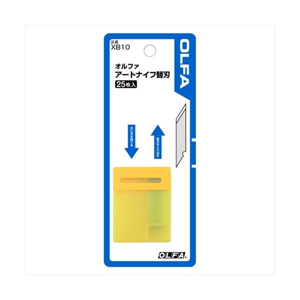 A-4901165104700 オルファ アートナイフ替刃　２５枚　ブリスター