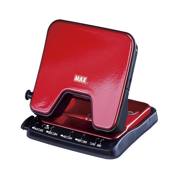 他サイト： A-4902870785888 マックス 軽あけパンチ　ＳＣＯＯＶＡ　レッドの商品画像