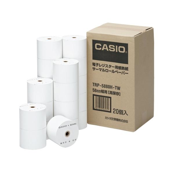 CASIO（カシオ） A-4971850503972 感熱紙ロールペーパー : 日本橋